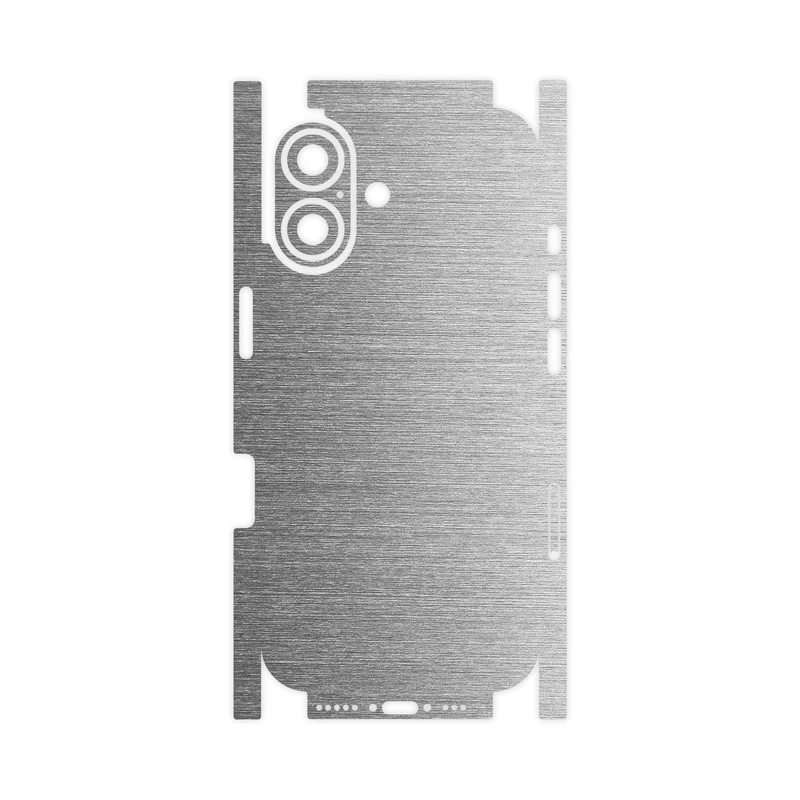 برچسب پوششی ماهوت مدل Brushed Steel-FullSkin مناسب برای گوشی موبایل اپل iPhone 17