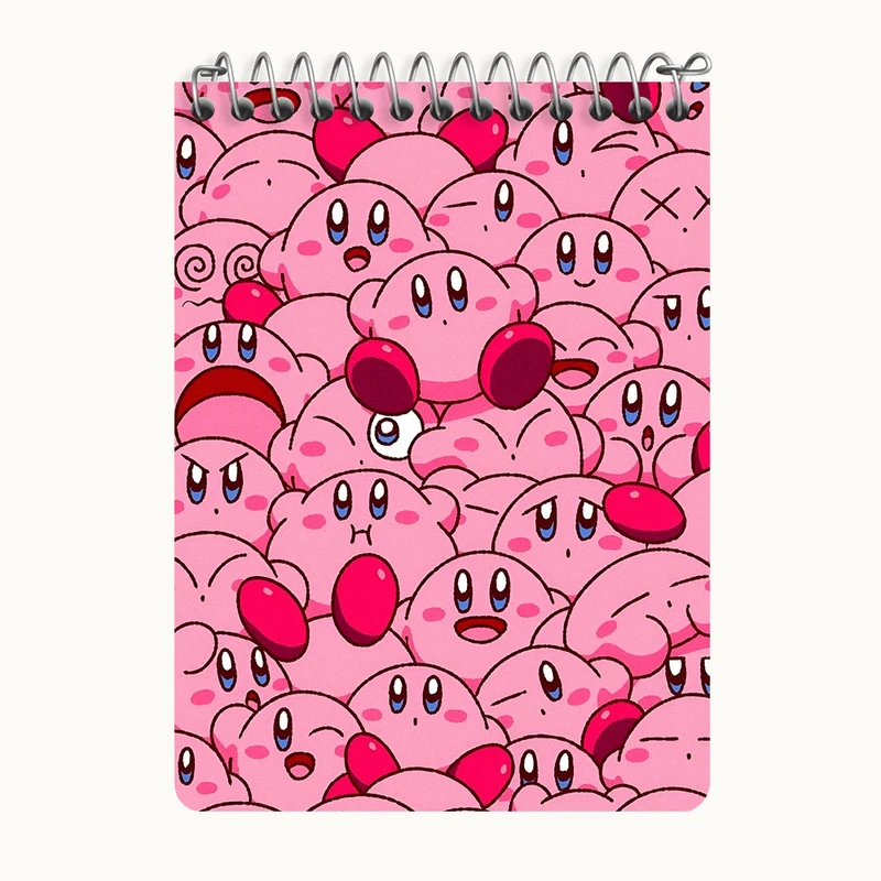 دفتر یادداشت 50 برگ خندالو طرح بازی کربی مات (Kirby Game frosted) کد N7787
