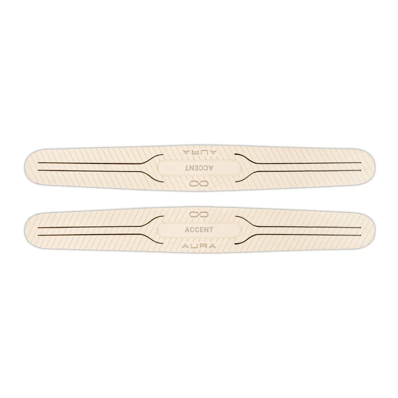 محافظ گوشه سپر خودرو ماهوت مدل AURA-W مناسب برای هیوندای ACCENT مجموعه 2 عددی