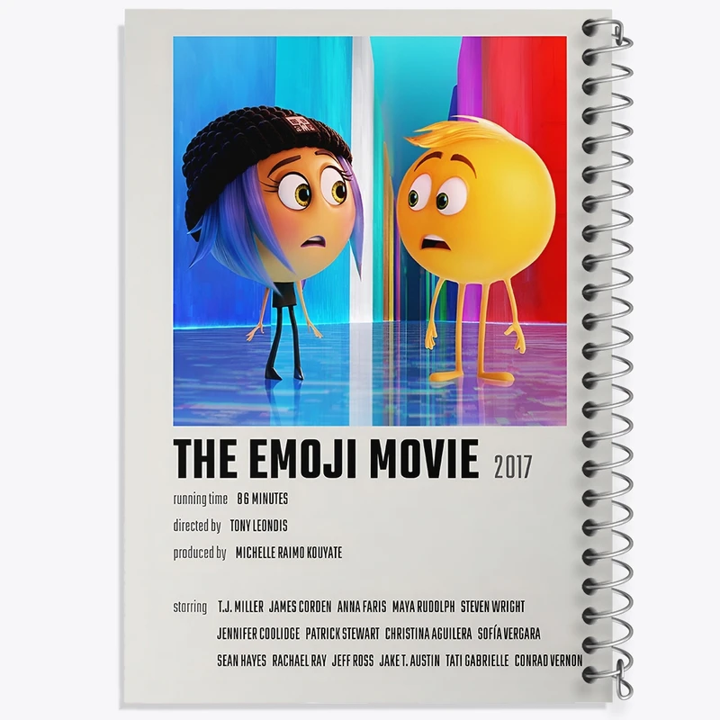 دفتر لیست خرید 50 برگ خندالو طرح فیلم ایموجی (The Emoji Movie) کد F13228