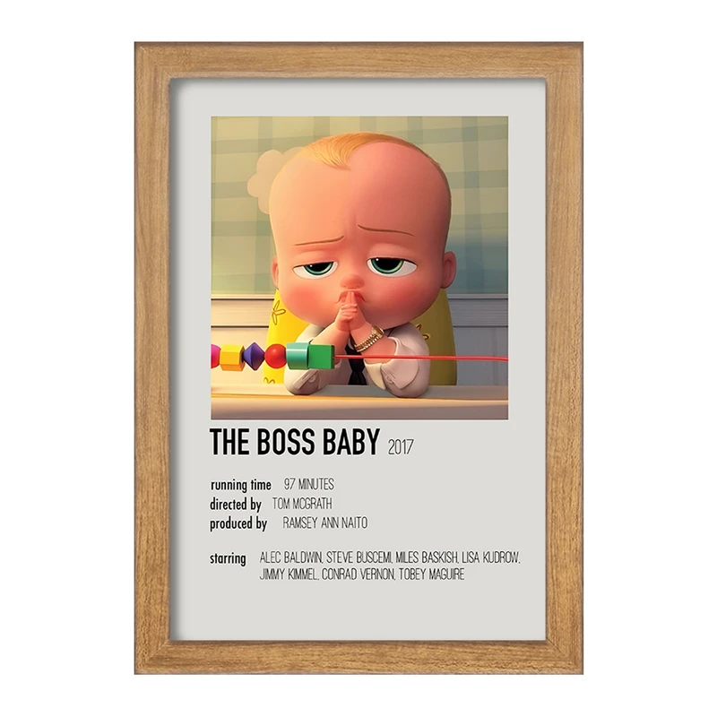 تابلو خندالو طرح بچه رئیس (The Boss Baby) کد F13106