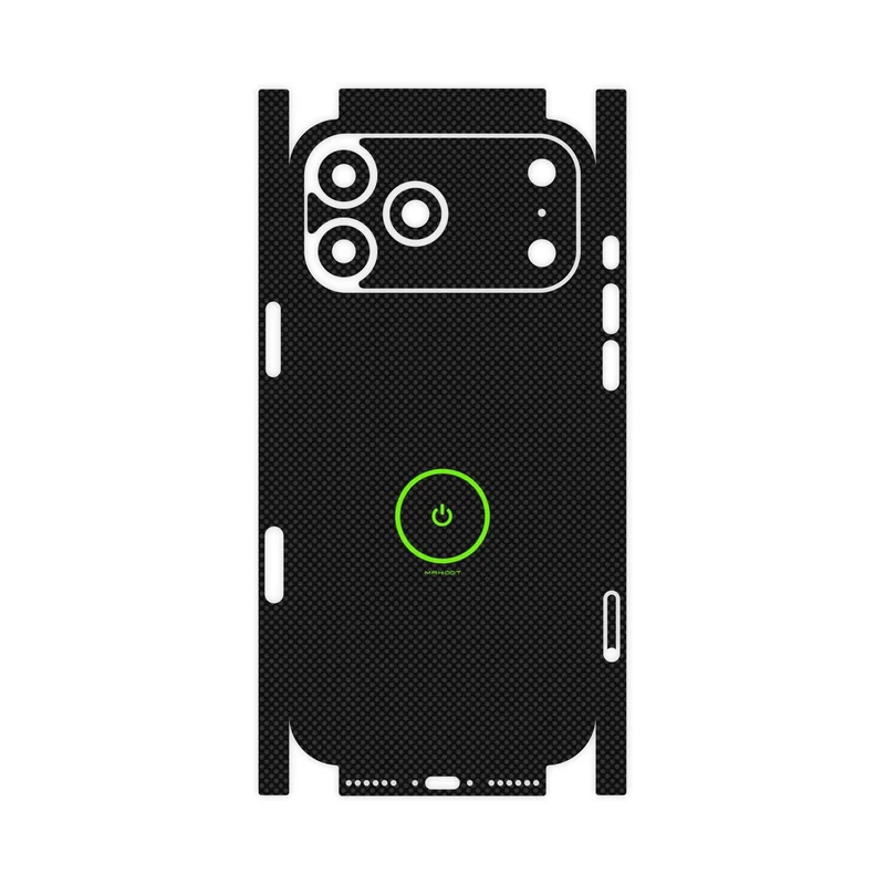 برچسب پوششی ماهوت مدل Minimal Power Button-FullSkin مناسب برای گوشی موبایل اپل iPhone 17 Pro Max