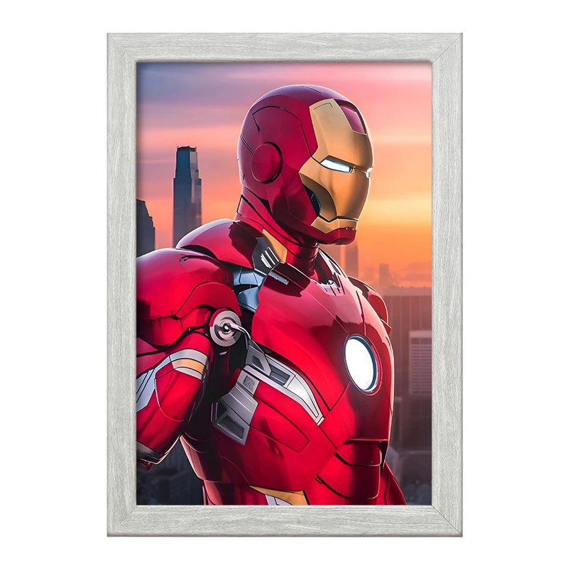 تابلو خندالو طرح مرد آهنی مارول (Marvel) کد F9141