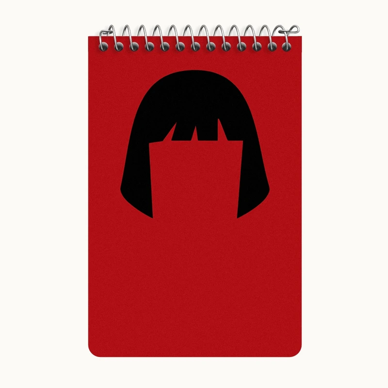 دفتر یادداشت 50 برگ خندالو طرح لئون و ماتیلدا کد F10464