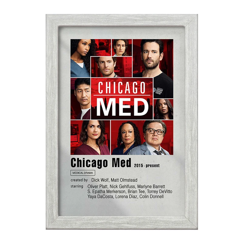 تابلو خندالو طرح بیمارستان شیکاگو (Chicago Med) کد F11290