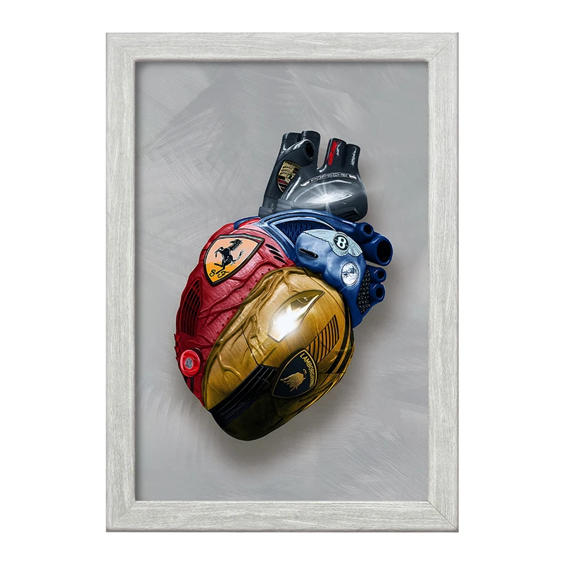 تابلو خندالو طرح ماشین باز کد F4177