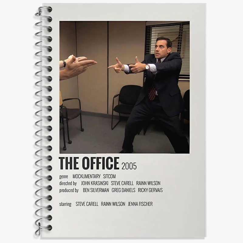دفتر لغت 50 برگ خندالو طرح آفیس (The Office) کد F13370