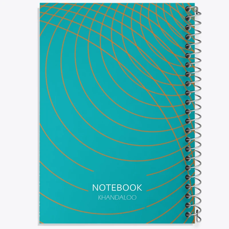 دفتر طراحی 50 برگ خندالو طرح مدرن کد N111