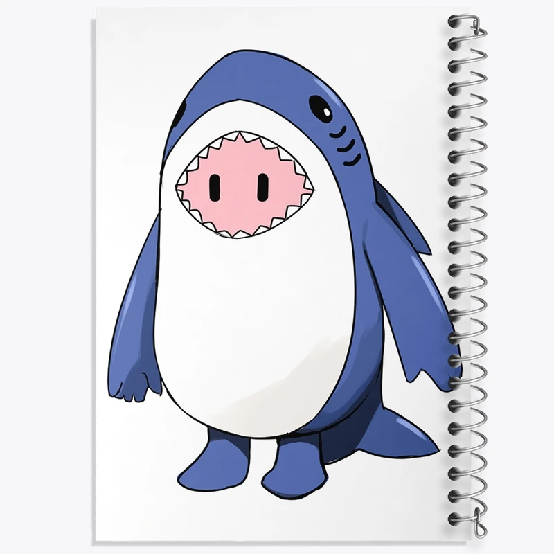 دفتر طراحی 50 برگ خندالو طرح بازی فال گایز (Fall Guys) کد 32824