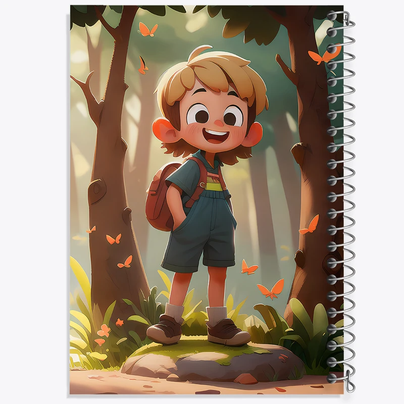 دفتر نقاشی 50 برگ خندالو طرح پسرانه کد N7418