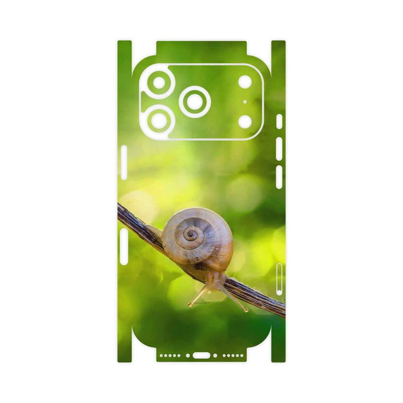برچسب پوششی ماهوت مدل Snail-FullSkin مناسب برای گوشی موبایل اپل iPhone 17 Pro