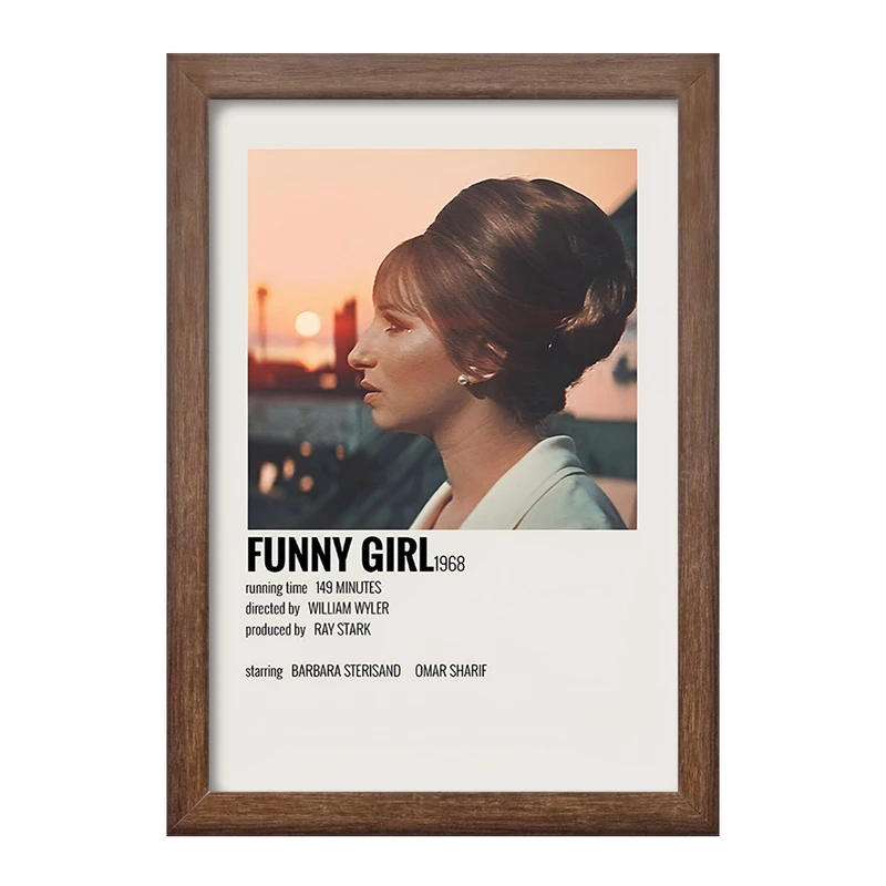 تابلو خندالو طرح دختر مسخره (Funny Girl) کد F12918