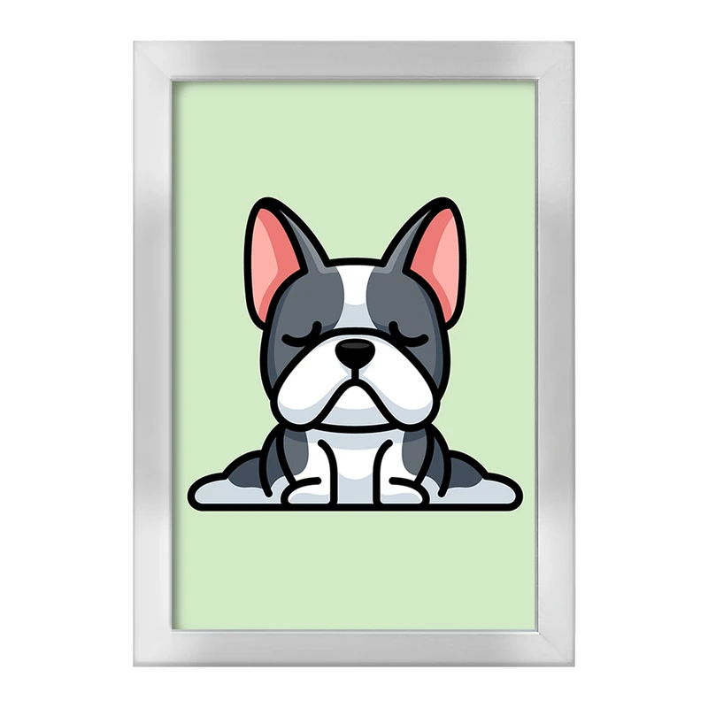 تابلو خندالو طرح حیوانات بامزه سگ کد 28388