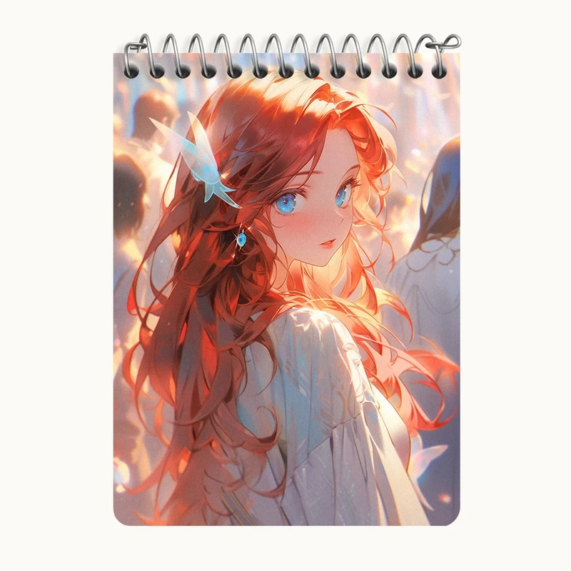 دفتر یادداشت 50 برگ خندالو طرح دخترانه کد N2139