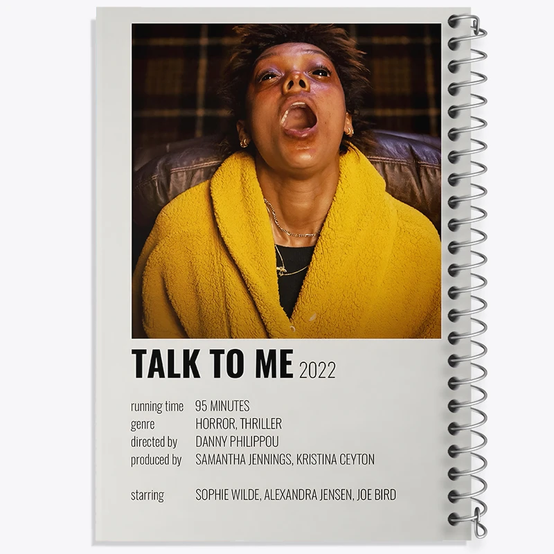 دفتر مشق 50 برگ خندالو طرح با من حرف بزن (Talk To Me) کد F13069