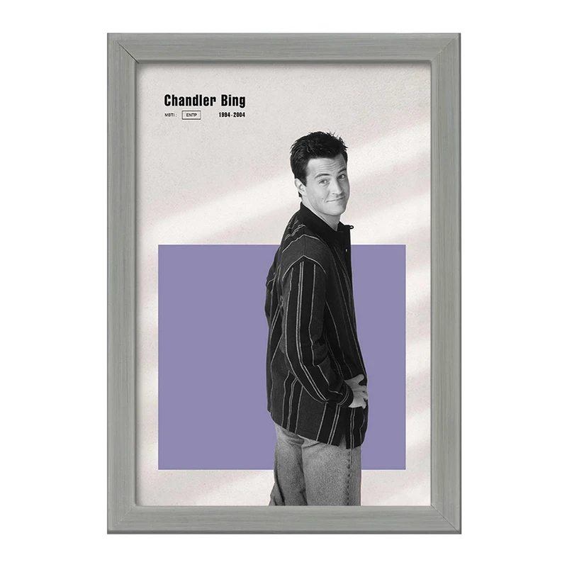 تابلو خندالو طرح متیو پری (Matthew Perryi) کد F11937