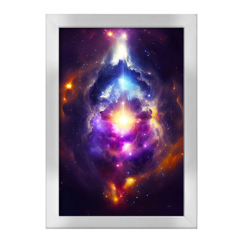 تابلو خندالو طرح کهکشان (galaxy) کد F6724