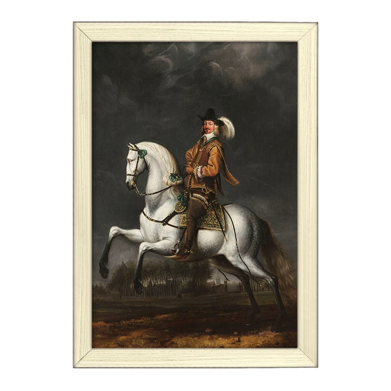 تابلو خندالو طرح پرتره یوهان ولفرت ون بریدرود اثر یان ون روسوم کد F12253