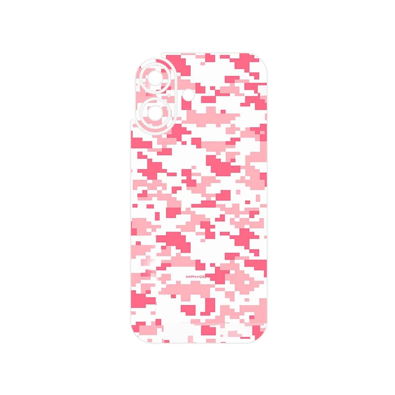 برچسب پوششی ماهوت مدل Army_Pink_Pixel مناسب برای گوشی موبایل اپل iPhone 17