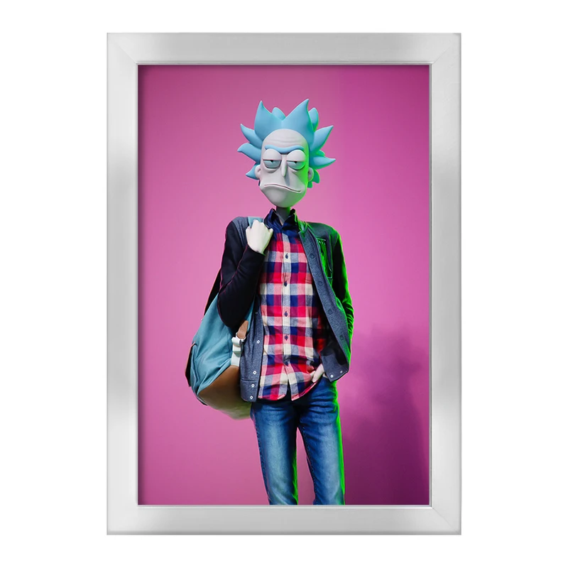 تابلو خندالو طرح ریک و مورتی (Rick and Morty) کد F182