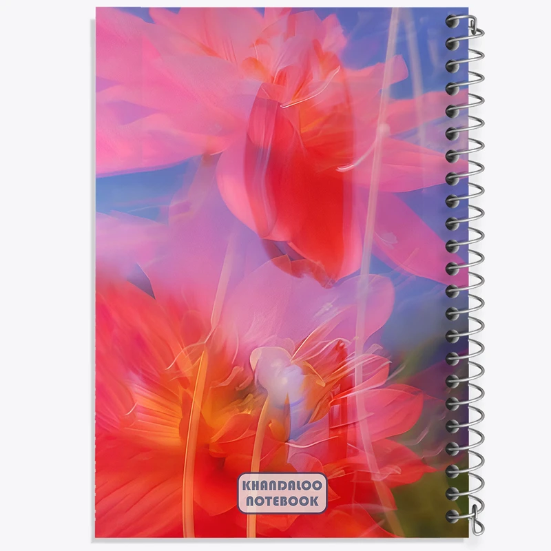 دفتر نقاشی 50 برگ خندالو طرح گل گلی کد N8917