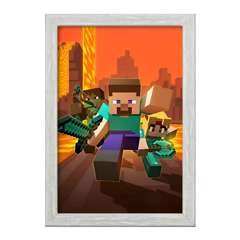 تابلو خندالو طرح ماینکرافت (Minecraft) کد F8966