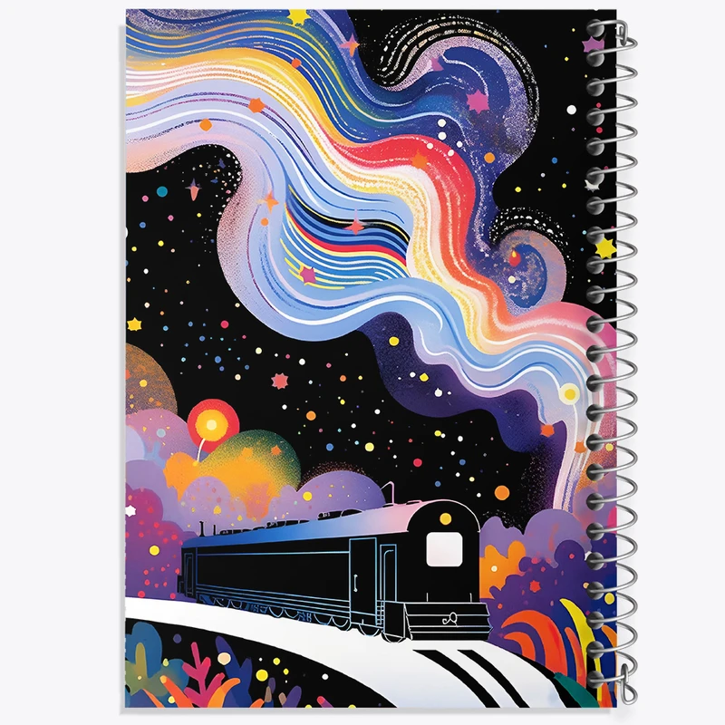 دفتر مشق 50 برگ خندالو طرح سفر به رویاها کد F4572