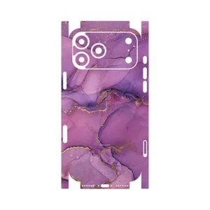 MAHOOT Purple Marble-FullSkin Cover Sticker for Apple iPhone 17 Pro Max