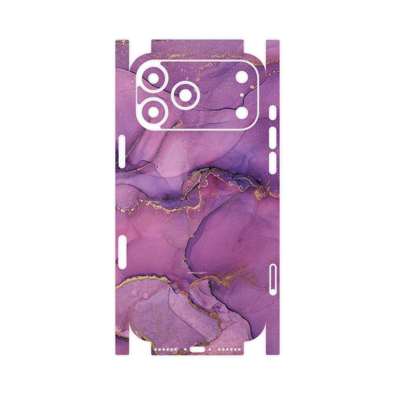 برچسب پوششی ماهوت مدل Purple Marble-FullSkin مناسب برای گوشی موبایل اپل iPhone 17 Pro Max