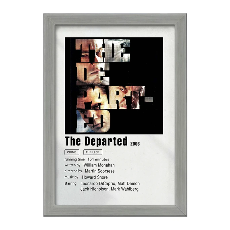 تابلو خندالو طرح جدا مانده (The Departed) کد F11323