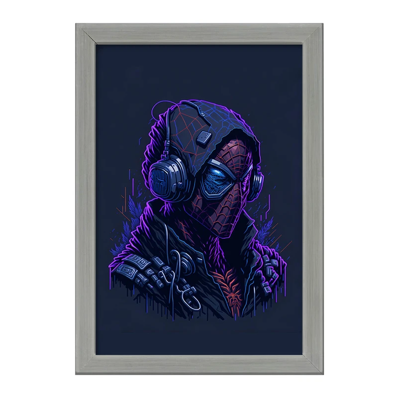 تابلو خندالو طرح مرد عنکبوتی (Spider Man) کد F2914