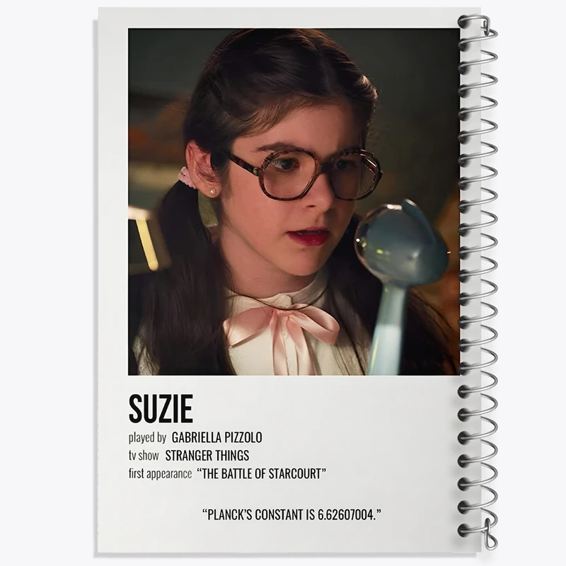 دفتر طراحی 50 برگ خندالو طرح Suzie کد F12974