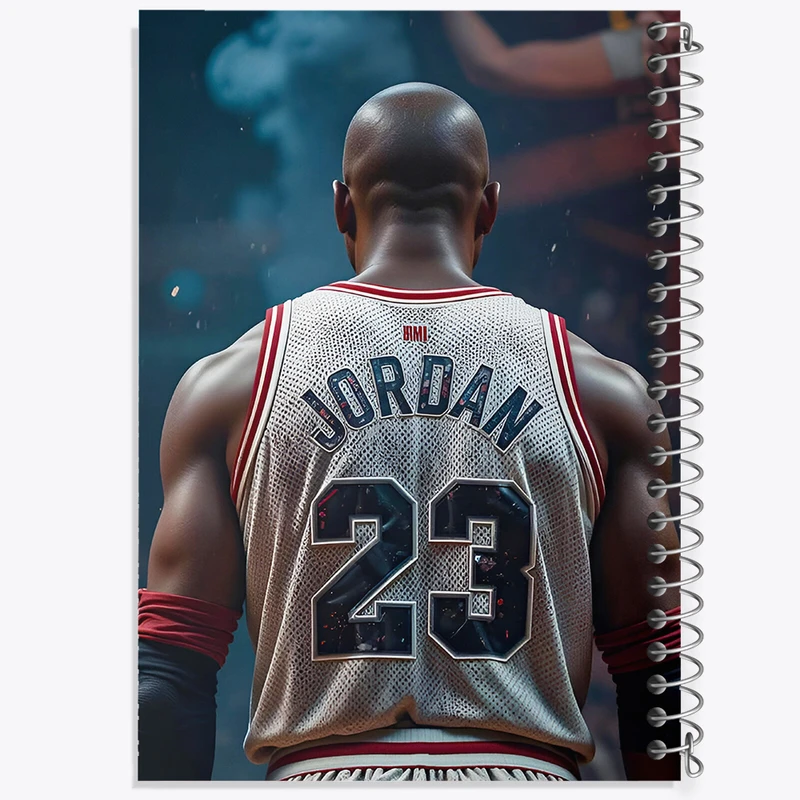 دفتر مشق 50 برگ خندالو طرح مایکل جردن (Michael Jordan) کد N9483