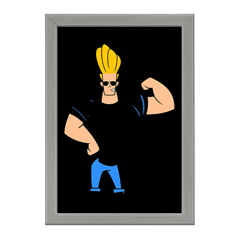 تابلو خندالو طرح جانی براوو (Johnny Bravo) کد F8863
