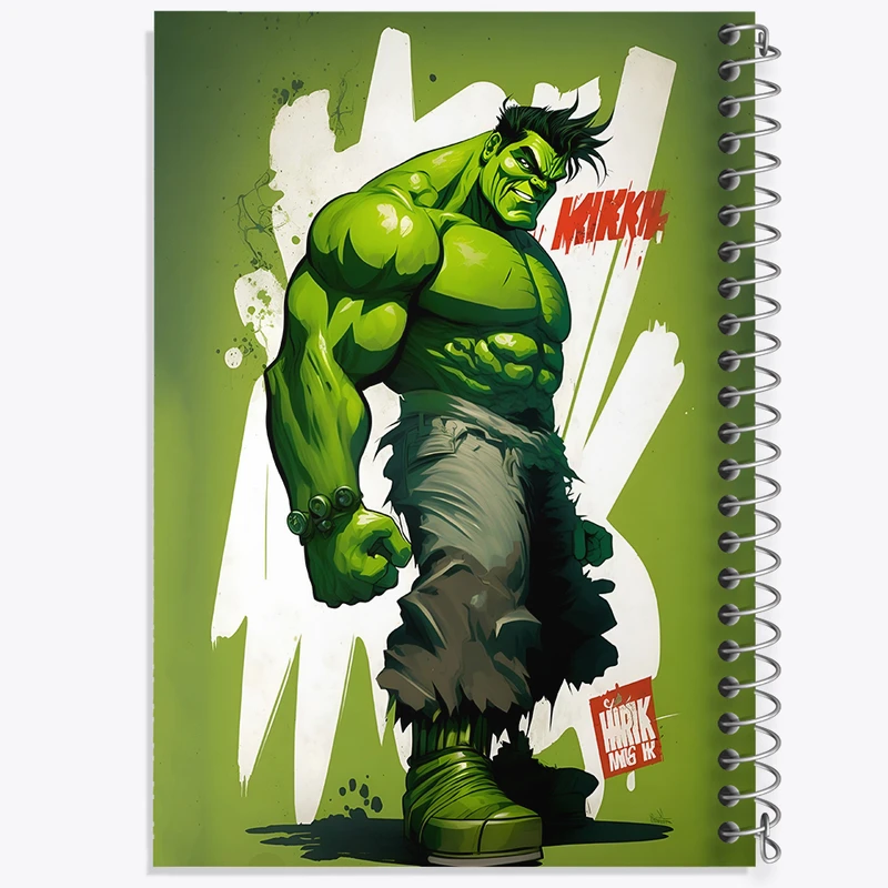 دفتر نقاشی 50 برگ خندالو طرح هالک کد F3960