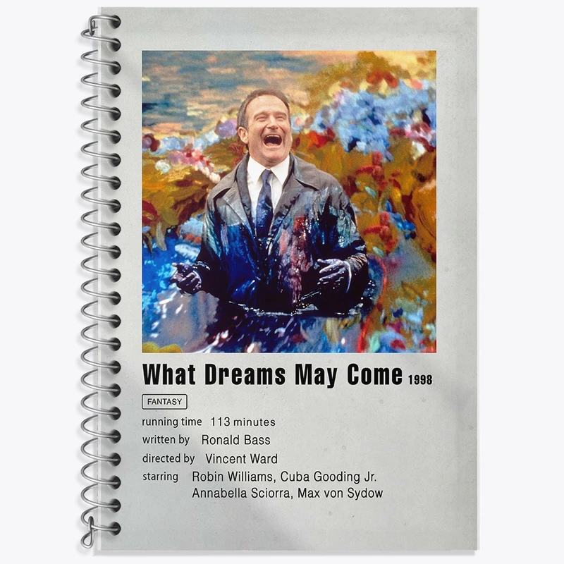 دفتر لغت 50 برگ خندالو طرح چه رویاهایی که می‌آیند (What Dreams May Come) کد F11315