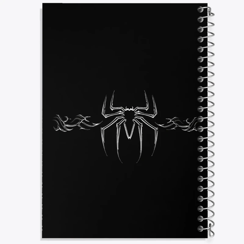 دفتر طراحی 50 برگ خندالو طرح مرد عنکبوتی (Spider Man) کد F3867