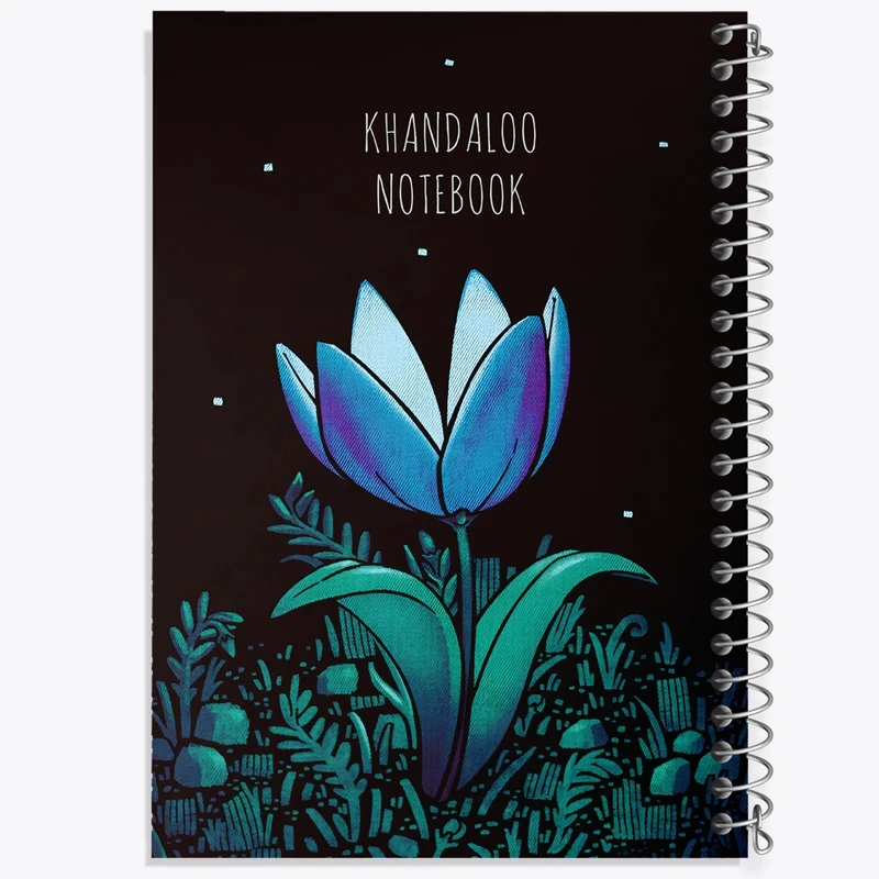 دفتر لیست خرید 50 برگ خندالو طرح گل لاله کد N8866