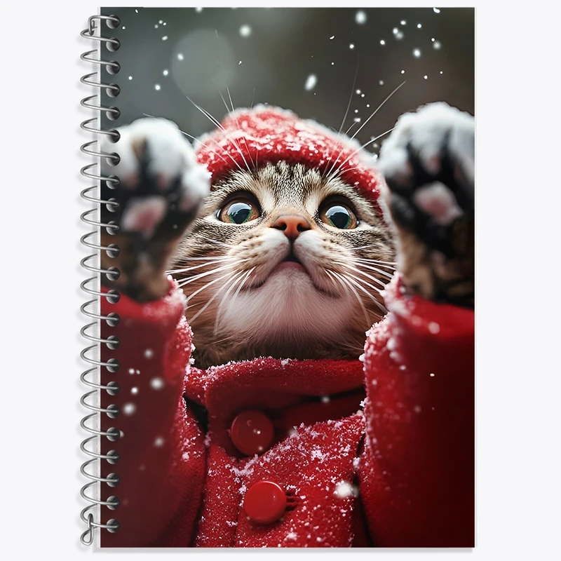 دفتر لغت 50 برگ خندالو طرح گربه کد F9311