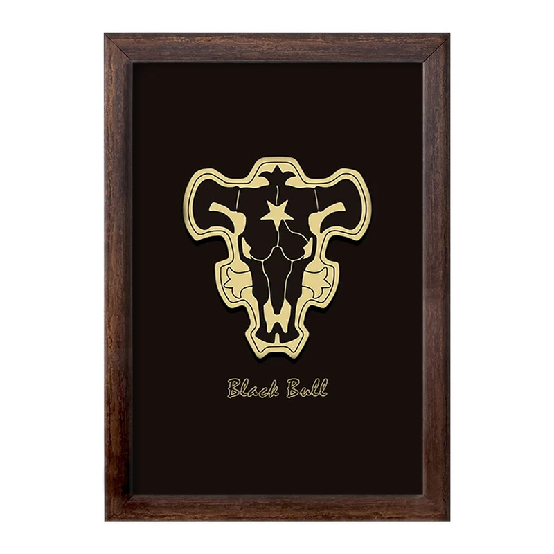 تابلو خندالو طرح گروه گاو های سیاه بلک کلاور Black Clover  کد 11709