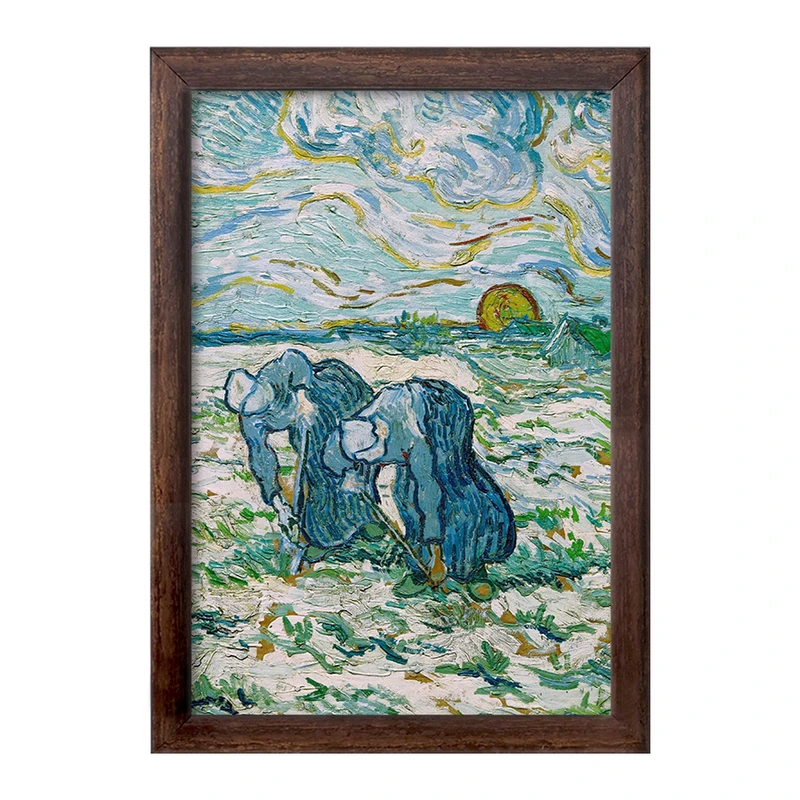 تابلو خندالو طرح ونسان ونگوگ (Van Gogh) کد 36829
