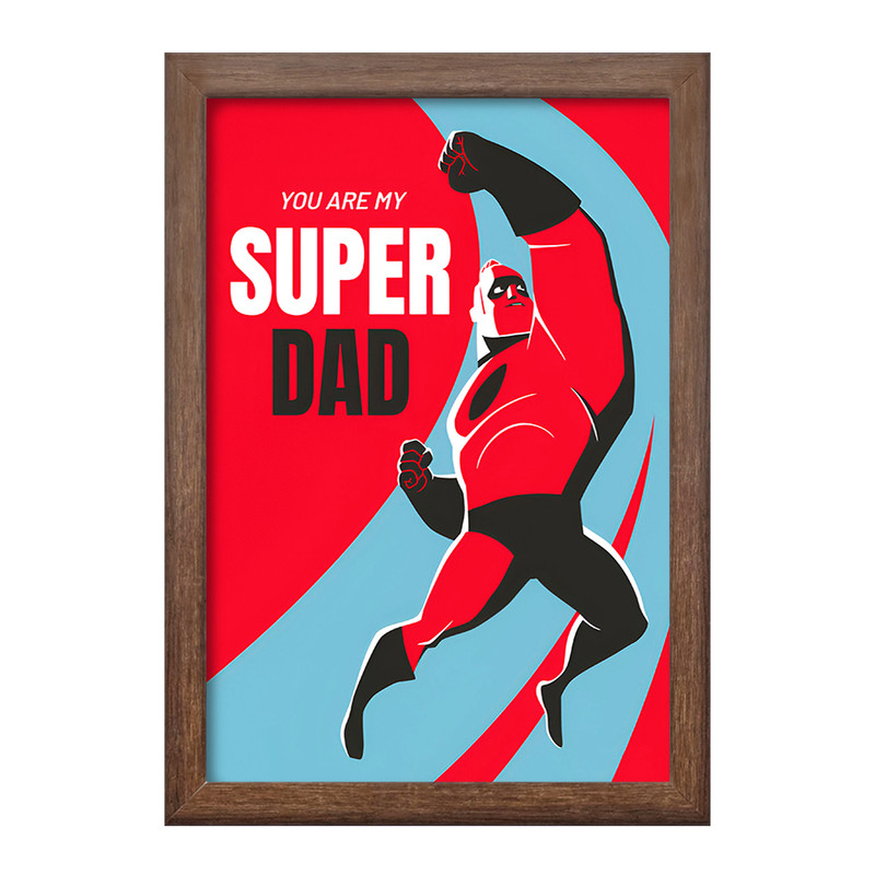 تابلو خندالو طرح شگفت انگیزان (The Incredibles) کد F14243