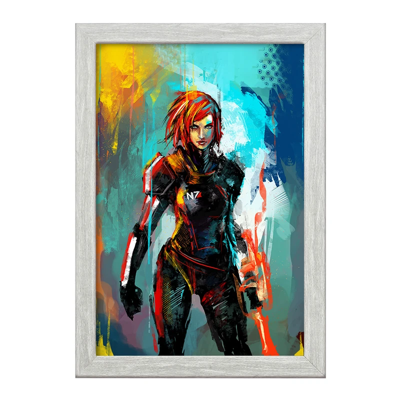 تابلو خندالو طرح بازی مس افکت (Mass Effect) کد 31572