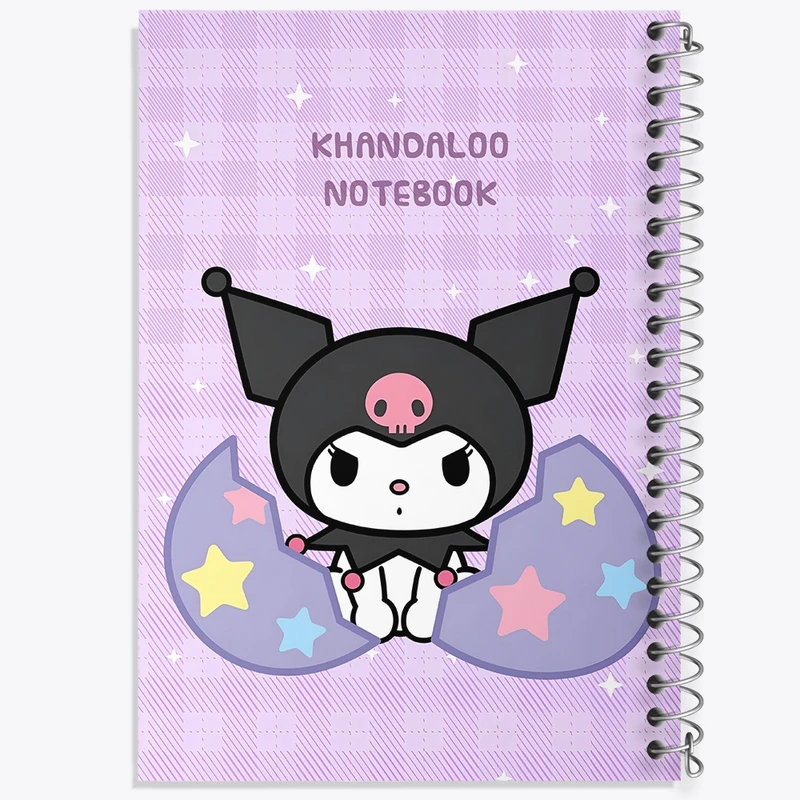 دفتر لیست خرید 50 برگ خندالو طرح کرومی (Kuromi) کد N9050