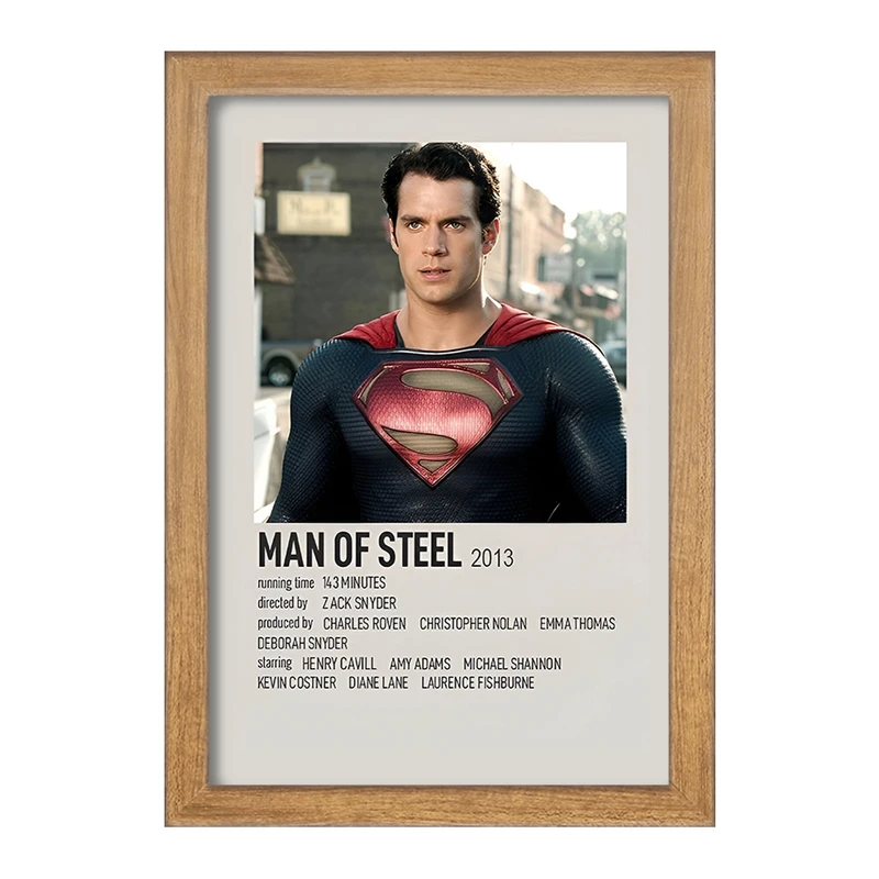 تابلو خندالو طرح مرد پولادین (Man of Steel) کد F13413