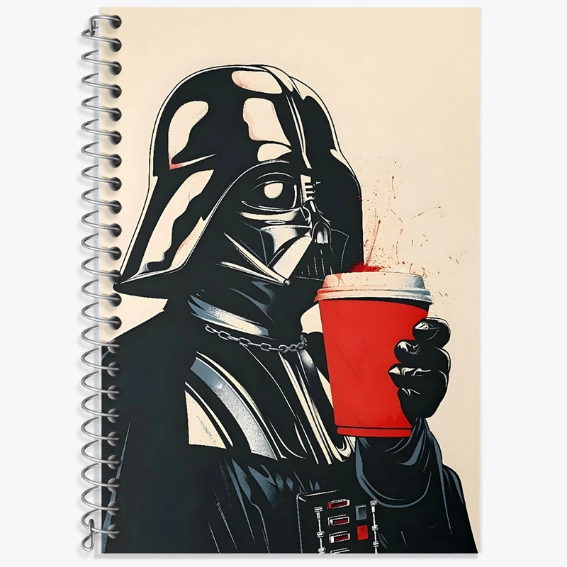 دفتر لغت 50 برگ خندالو طرح جنگ ستارگان (Star Wars) کد F10178