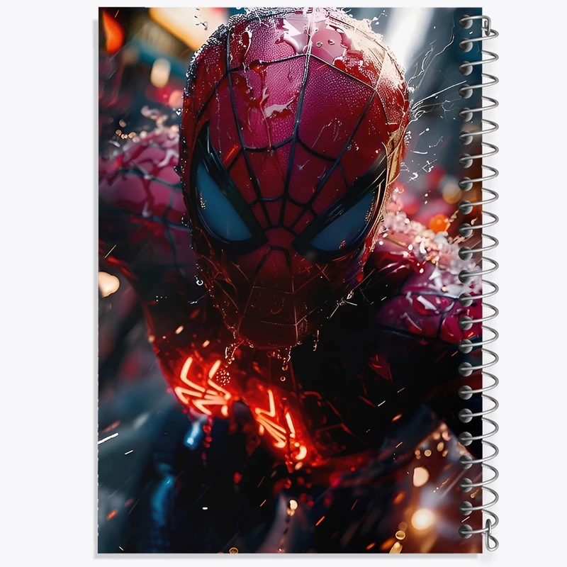 دفتر لیست خرید 50 برگ خندالو طرح مرد عنکبوتی کد F11637