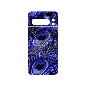 MAHOOT Purple Feather Cover Sticker for Google Pixel 8 Pro