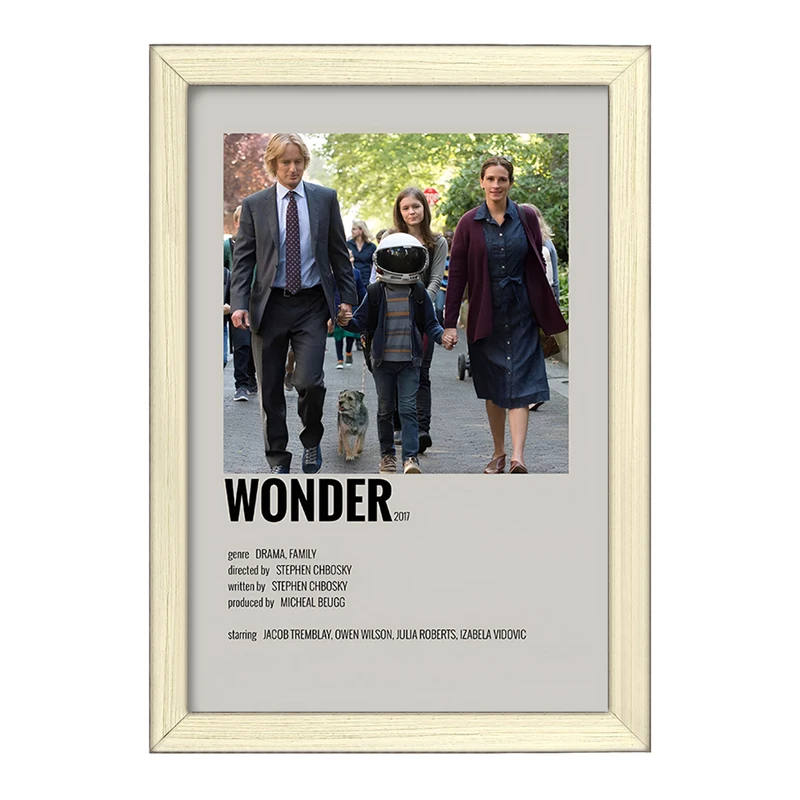 تابلو خندالو طرح اعجوبه (Wonder) کد F13356