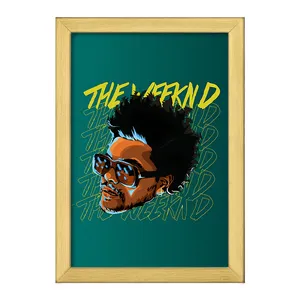 تابلو خندالو طرح ویکند (ِthe weeknd) کد F4643
